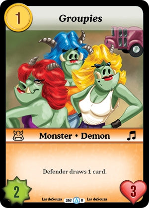 Image for Groupies (Season 1) (263) - Munchkin CCG
