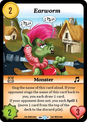Image for Earworm (Season 1) (266) - Munchkin CCG