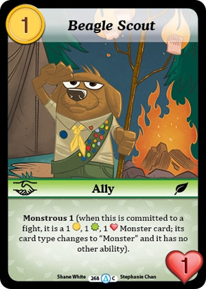 Image for Beagle Scout (Season 1) (268) - Munchkin CCG