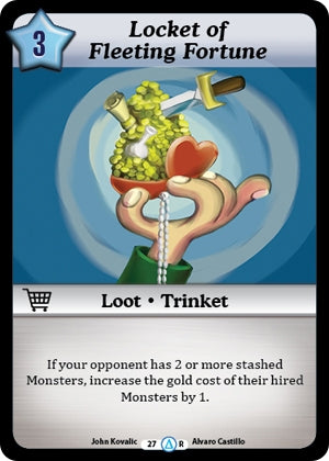 Image for Locket of Fleeting Fortune (Season 1) (27) - Munchkin CCG