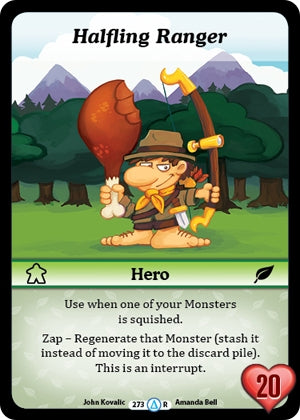 Image for Halfling Ranger (Alt 1) (Season 1) (273) - Munchkin CCG