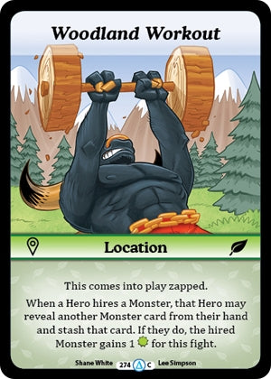 Image for Woodland Workout (Season 1) (274) - Munchkin CCG