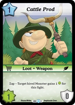Image for Cattle Prod (Season 1) (280) - Munchkin CCG