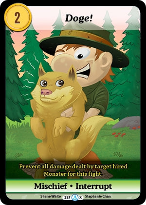 Image for Doge! (Alt 1) (Season 1) (287) - Munchkin CCG