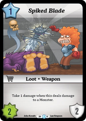 Image for Spiked Blade (Season 1) (29) - Munchkin CCG