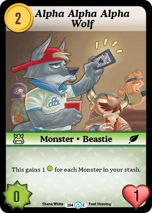 Image for Alpha Alpha Alpha Wolf (Season 1) (294) - Munchkin CCG