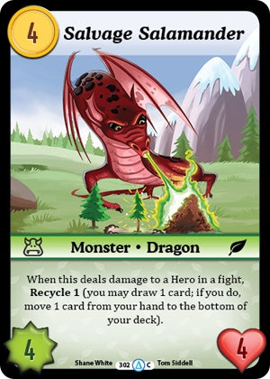 Image for Salvage Salamander (Season 1) (302) - Munchkin CCG