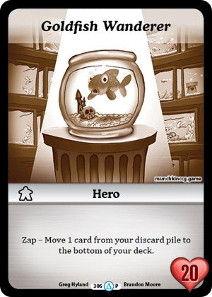 Image for Goldfish Wanderer (Alt 1) (Season 1) (306) - Munchkin CCG