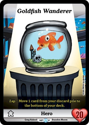 Image for Goldfish Wanderer (Alt 2) (Season 1) (307) - Munchkin CCG