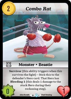 Image for Combo Rat (Season 1) (39) - Munchkin CCG