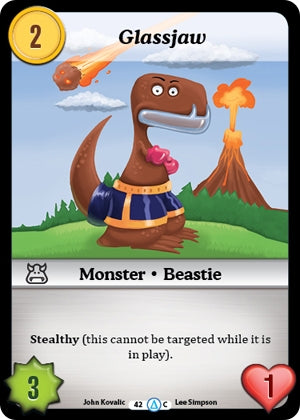 Image for Glassjaw (Season 1) (42) - Munchkin CCG