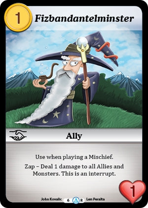 Image for Fizbandantelminster (Season 1) (6) - Munchkin CCG