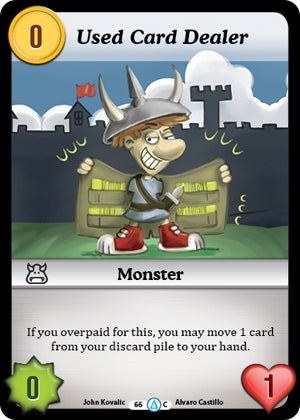 Image for Used Card Dealer (Season 1) (66) - Munchkin CCG