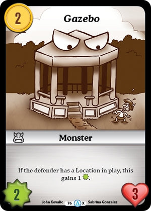 Image for Gazebo (Alt 1) (Season 1) (76) - Munchkin CCG