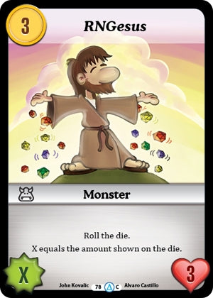 Image for RNGesus (Season 1) (78) - Munchkin CCG
