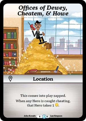 Image for Offices of Dewey, Cheatem & Howe (Season 1) (8) - Munchkin CCG