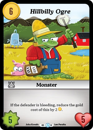 Image for Hillbilly Ogre (Season 1) (83) - Munchkin CCG