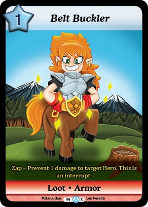 Image for Belt Buckler (Alt 1) (Season 1) (96) - Munchkin CCG