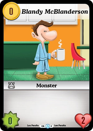 Image for Blandy McBlanderson (Alt 2) (Season 1) (OA3) - Munchkin CCG