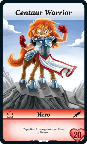 Image for Centaur Warrior (Oversized) (Season 1) (Promo) - Munchkin CCG