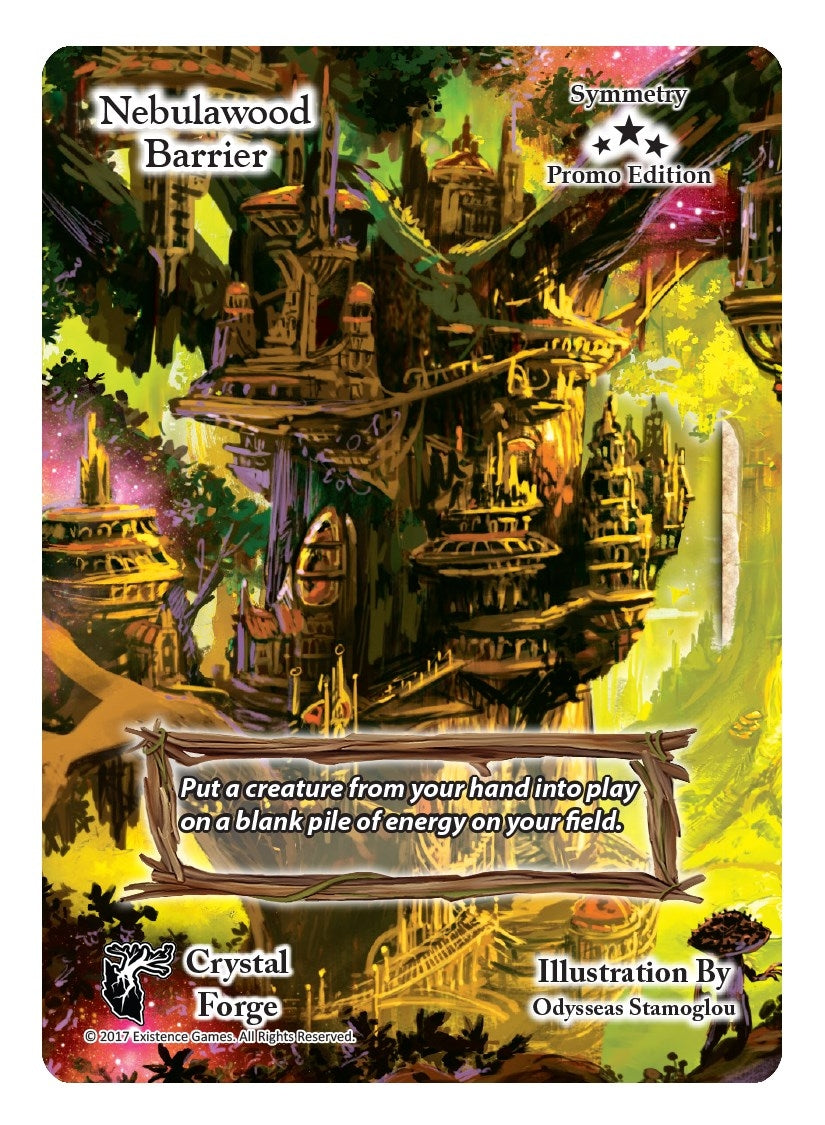 Image for Nebulawood Barrier (Promo Edition) (Exodus Promo Cards) - Exodus TCG