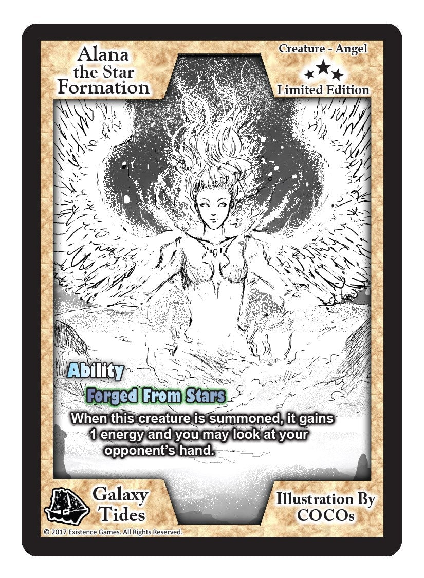 Image for Alana the Star Formation (Limited Edition) (Limited Edition Sketch Cards) - Exodus TCG