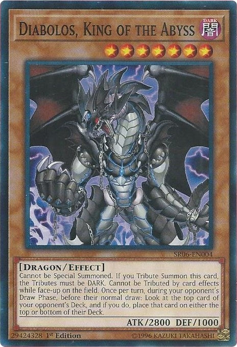 Image for Diabolos, King of the Abyss (Structure Deck: Lair of Darkness) (SR06-EN004) - YuGiOh