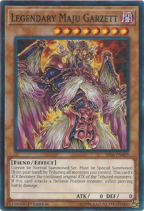Image for Legendary Maju Garzett (Structure Deck: Lair of Darkness) (SR06-EN009) - YuGiOh