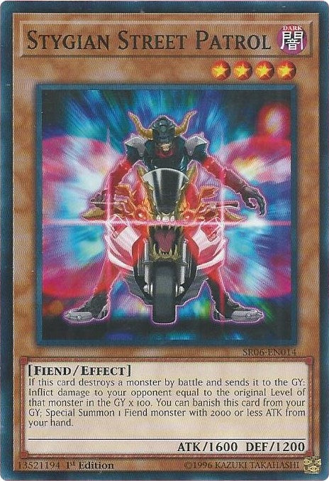 Image for Stygian Street Patrol (Structure Deck: Lair of Darkness) (SR06-EN014) - YuGiOh