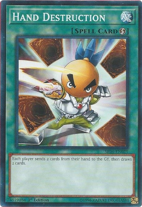 Image for Hand Destruction (Structure Deck: Lair of Darkness) (SR06-EN025) - YuGiOh