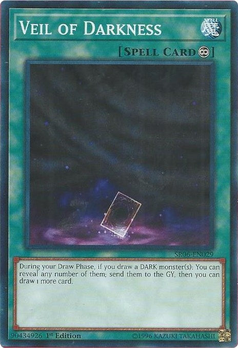 Image for Veil of Darkness (Structure Deck: Lair of Darkness) (SR06-EN029) - YuGiOh