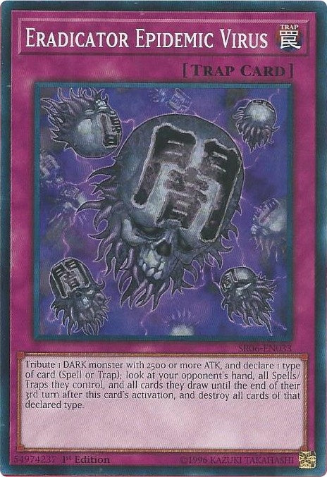 Image for Eradicator Epidemic Virus (Structure Deck: Lair of Darkness) (SR06-EN033) - YuGiOh
