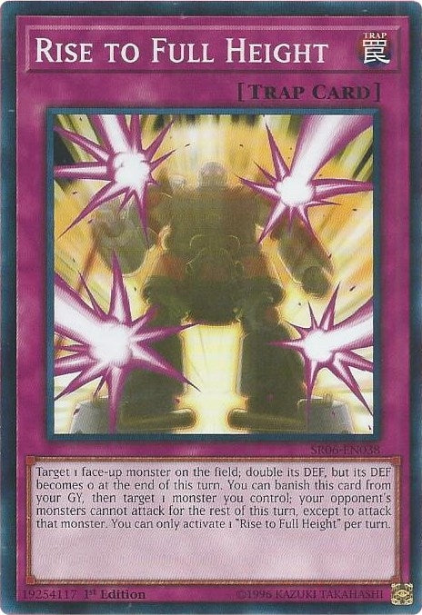 Image for Rise to Full Height (Structure Deck: Lair of Darkness) (SR06-EN038) - YuGiOh