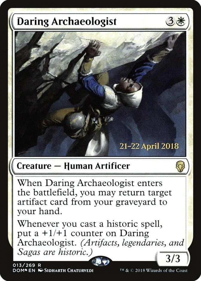 Image for Daring Archaeologist (Prerelease Cards) (13) - Magic: The Gathering