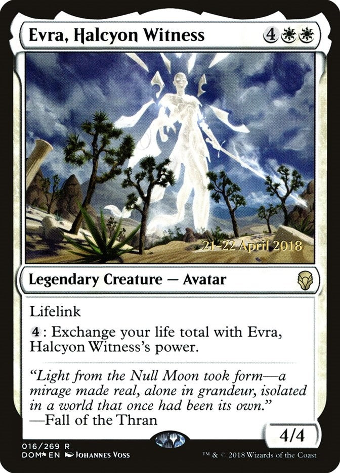 Image for Evra, Halcyon Witness (Prerelease Cards) (16) - Magic: The Gathering