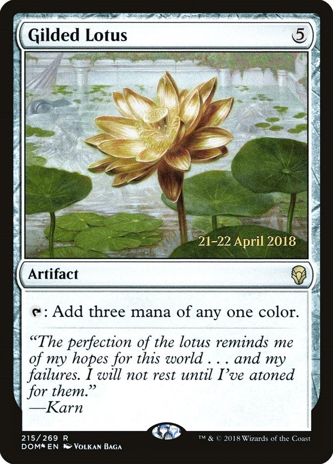 Image for Gilded Lotus (Prerelease Cards) (215) - Magic: The Gathering