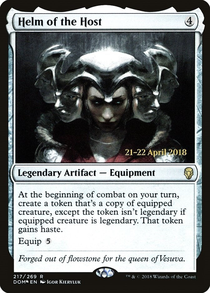Image for Helm of the Host (Prerelease Cards) (217) - Magic: The Gathering