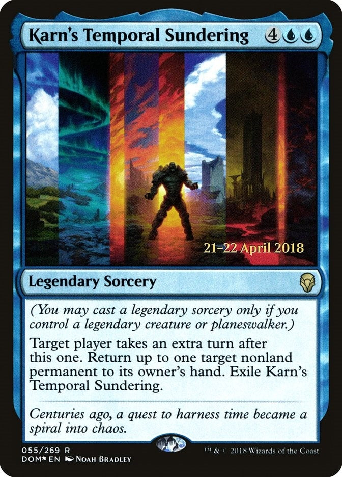 Image for Karn's Temporal Sundering (Prerelease Cards) (55) - Magic: The Gathering