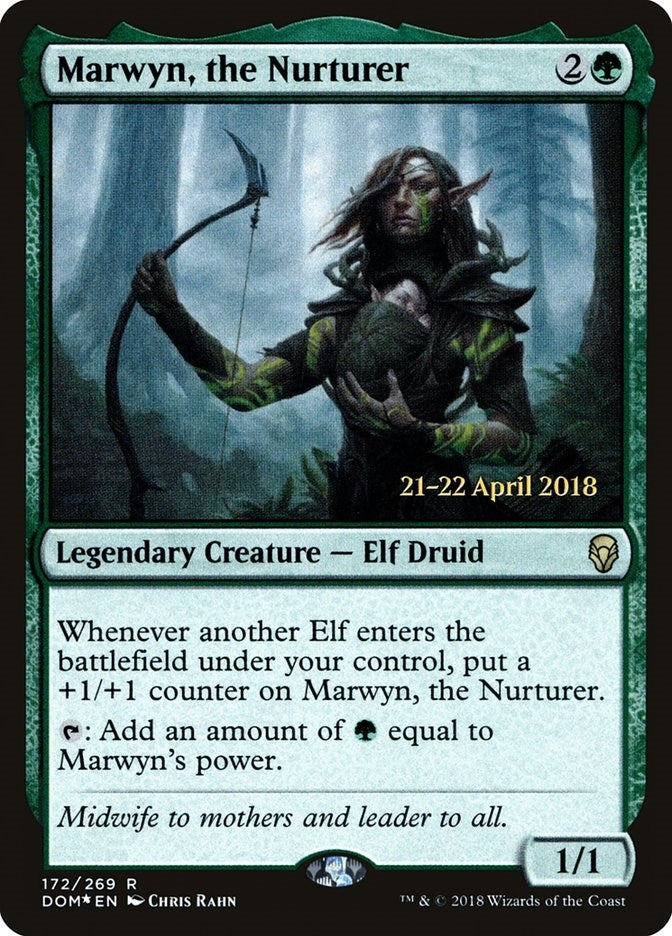 Image for Marwyn, the Nurturer (Prerelease Cards) (172) - Magic: The Gathering