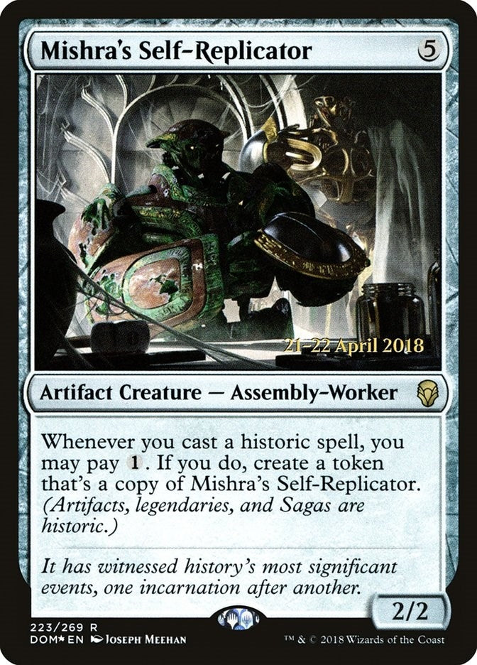 Image for Mishra's Self-Replicator (Prerelease Cards) (223) - Magic: The Gathering