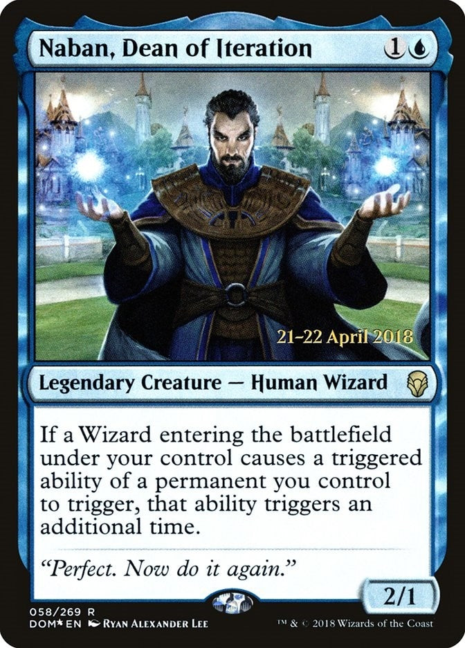 Image for Naban, Dean of Iteration (Prerelease Cards) (58) - Magic: The Gathering