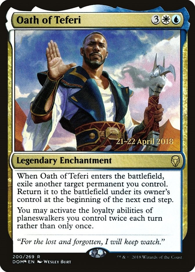 Image for Oath of Teferi (Prerelease Cards) (200) - Magic: The Gathering