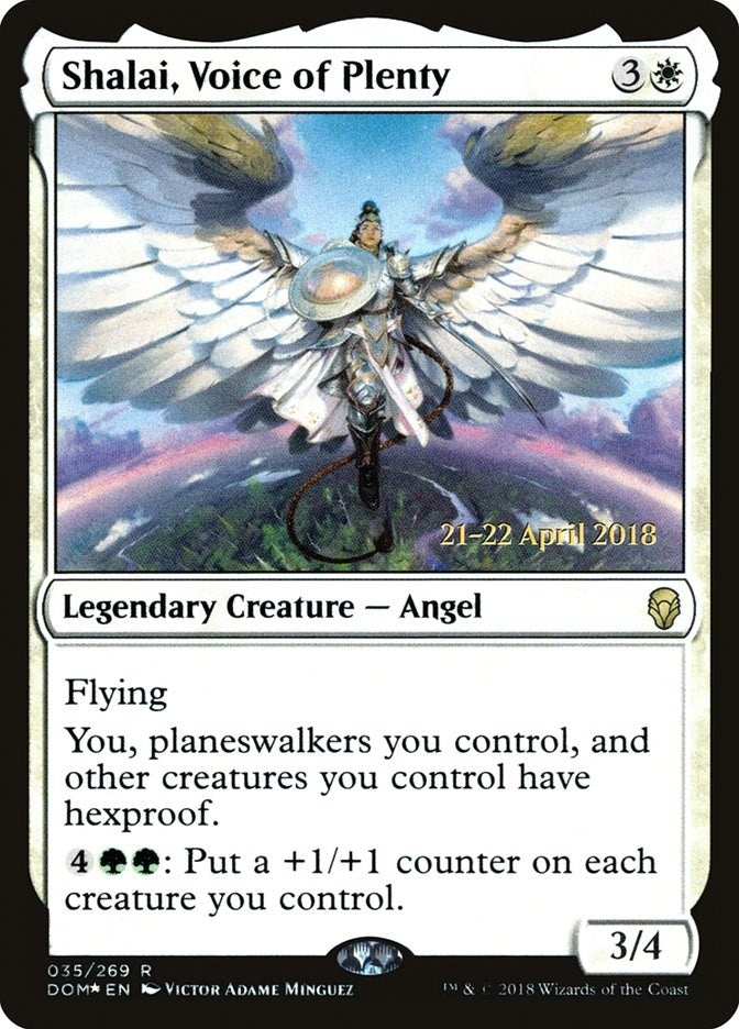 Image for Shalai, Voice of Plenty (Prerelease Cards) (35) - Magic: The Gathering