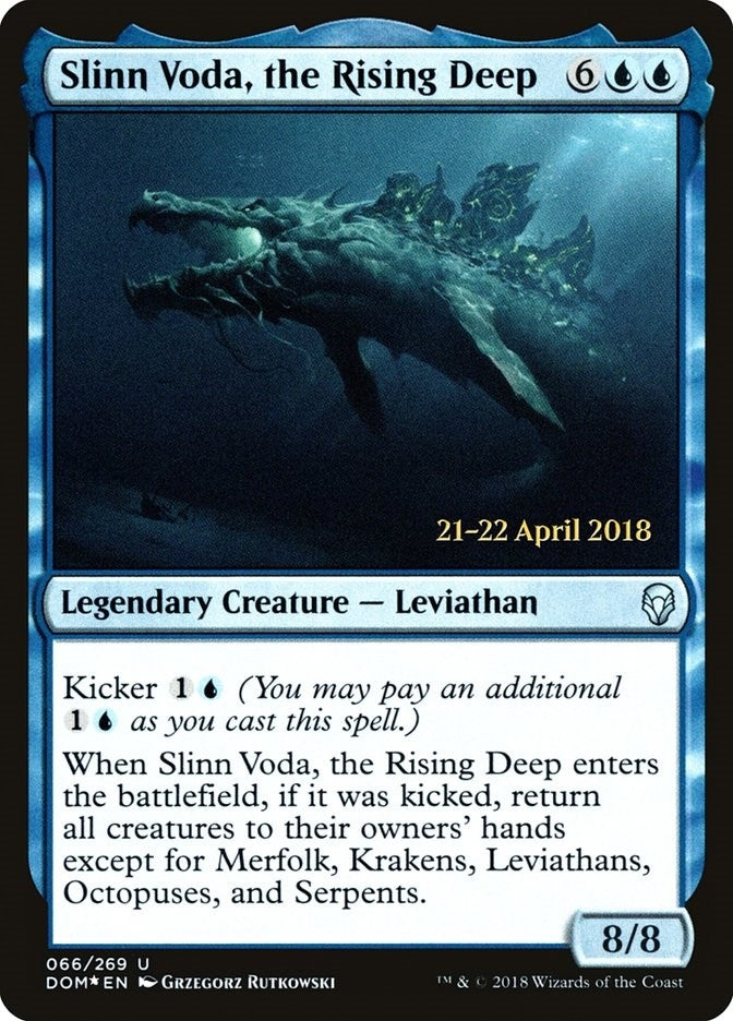 Image for Slinn Voda, the Rising Deep (Prerelease Cards) (66) - Magic: The Gathering