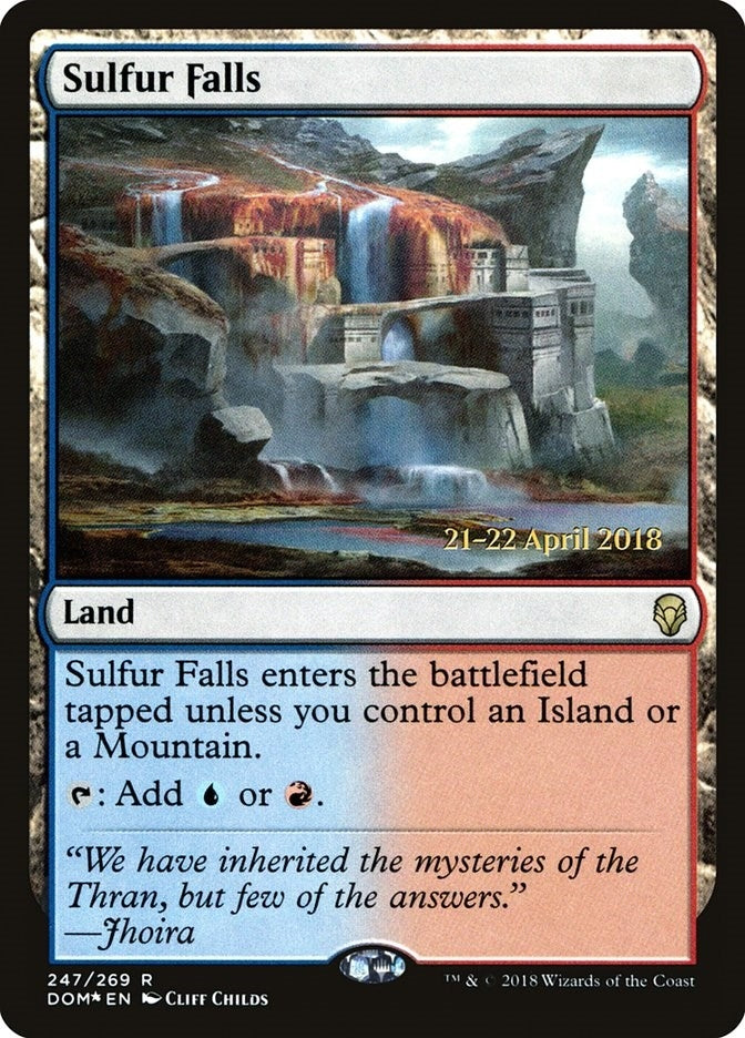 Image for Sulfur Falls (Prerelease Cards) (247) - Magic: The Gathering
