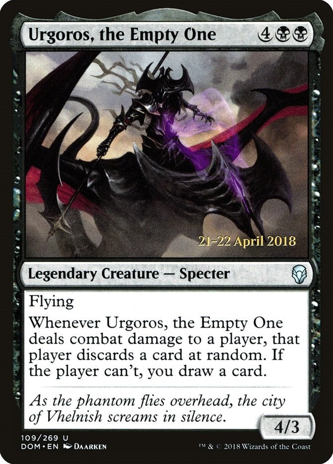 Image for Urgoros, the Empty One (Prerelease Cards) (109) - Magic: The Gathering