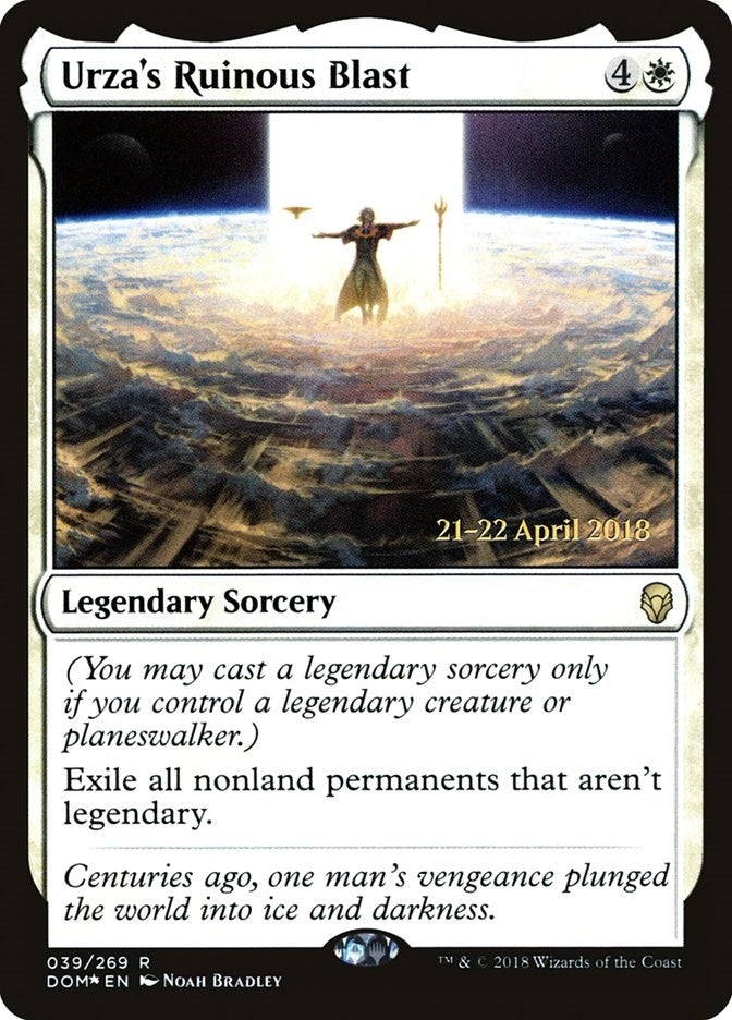 Image for Urza's Ruinous Blast (Prerelease Cards) (39) - Magic: The Gathering