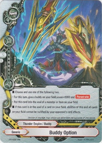 Image for Buddy Option (Promo Cards) (PR/0321EN) - Future Card BuddyFight