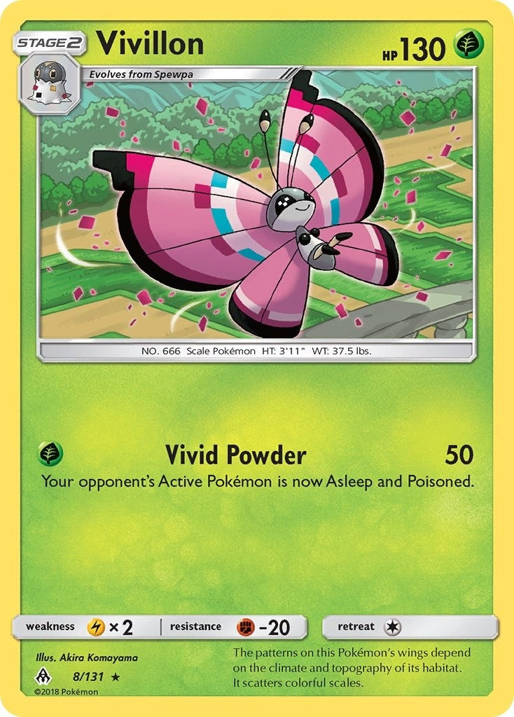 Image for Vivillon (SM - Forbidden Light) (8/131) - Pokemon