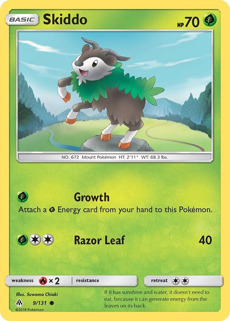 Image for Skiddo (SM - Forbidden Light) (9/131) - Pokemon